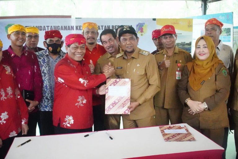 Teken MoU di Titik Nol, Pemkab PPU dan Donggala Sepakat Jalin Kerjasama