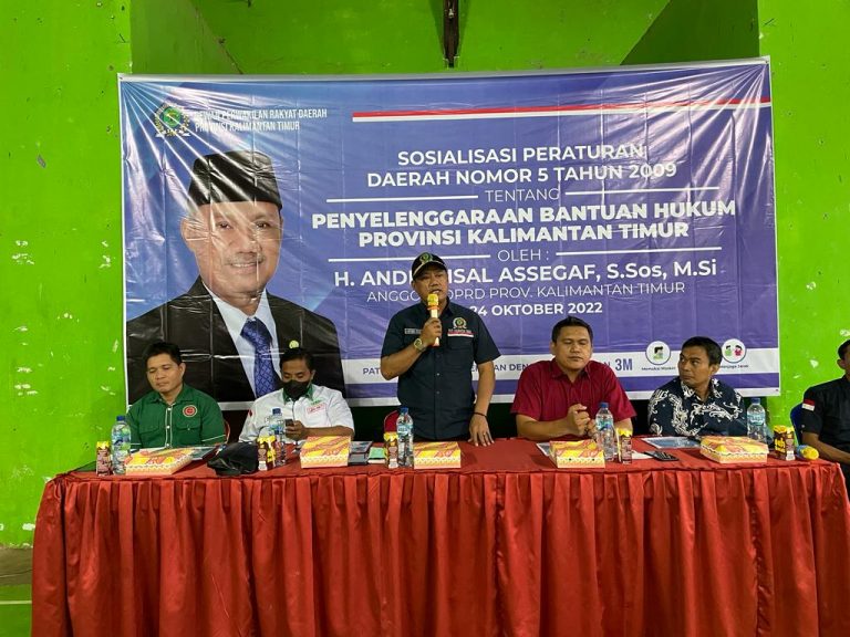 Andi Faisal Jelaskan Tata Cara Pengajuan Bantuan Hukum di Desa Laburan