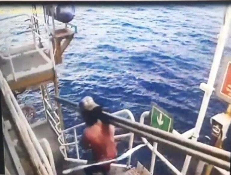 Uedan… Pria Samboja Seorang Diri Nekat Curi Material Rig Pertamina