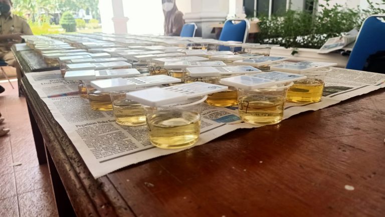 Dua ASN Paser Positif Konsumsi Obat Penenang, Sidak BNK Tes Urine di 3 OPD