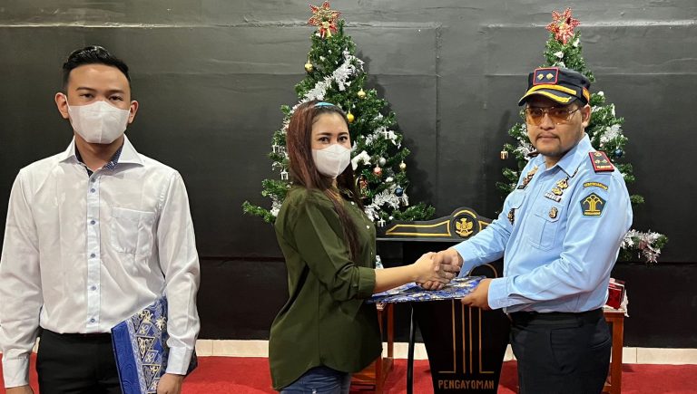 Dua Napi Langsung Bebas, 19 Warga Binaan Rutan Grogot Terima Remisi