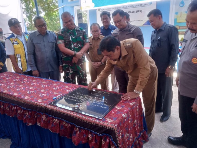 IPA Babulu Resmi Beroperasi, Tahap Awal Layani 484 Sambungan Rumah