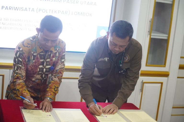 Pemkab Gandeng Poltekbar Lombok Kembangkan Kepariwisataan PPU