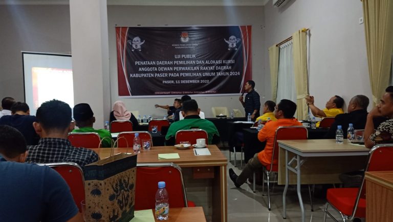 Penataan Dapil, Alokasi Kursi DPRD Paser Berpotensi Berubah