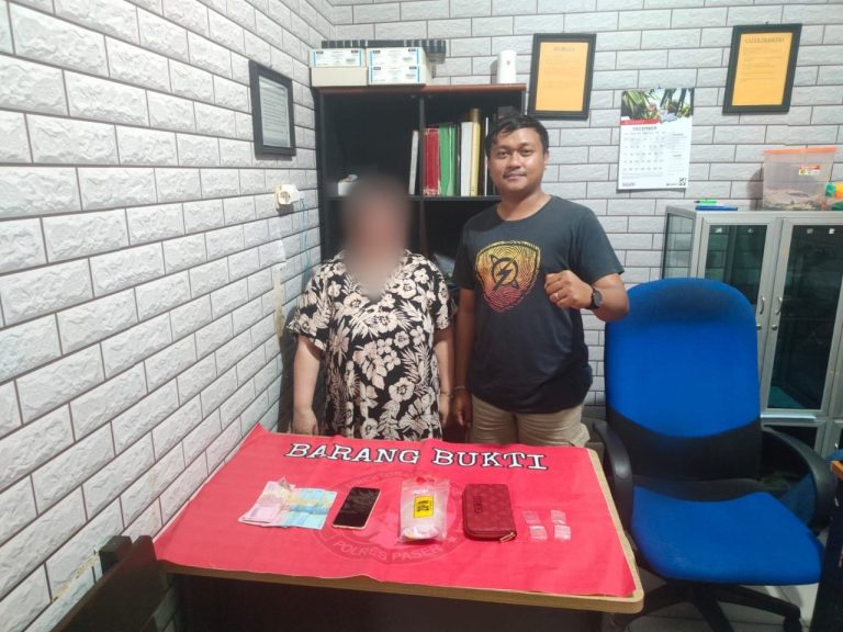 Sembunyikan 1,56 Gram Sabu di Dompet, Perempuan Asal Muara Komam Diringkus Polisi