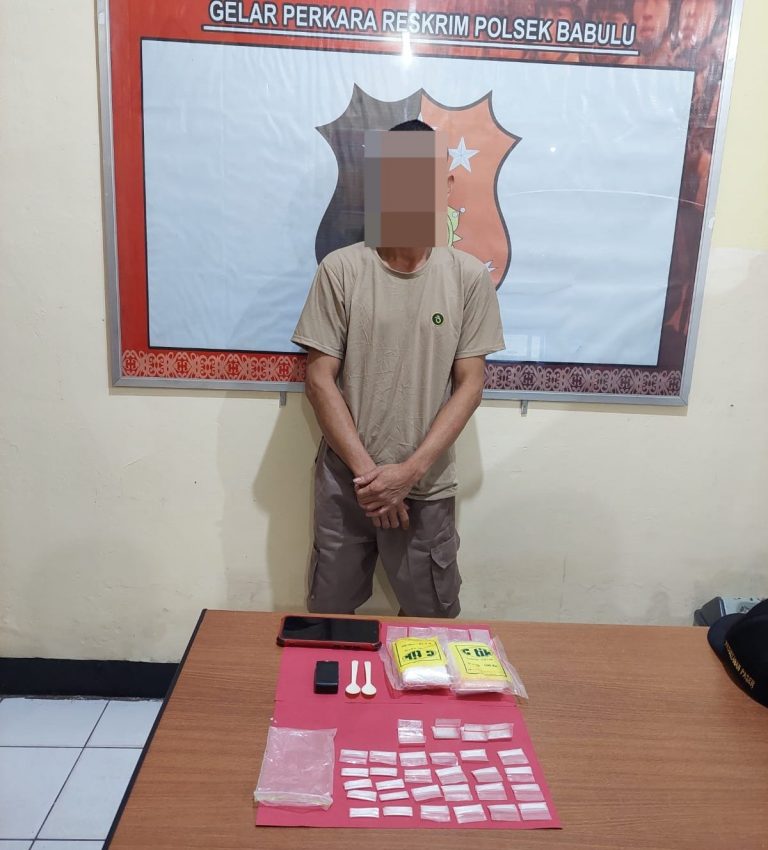 10 Paket Sabu-Sabu Siap Edar di PPU Berhasil Diamankan Polisi
