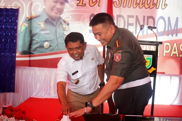 Pos Polisi Militer Naik Status, Subden POM VI/1-4 Resmi Berkantor di PPU