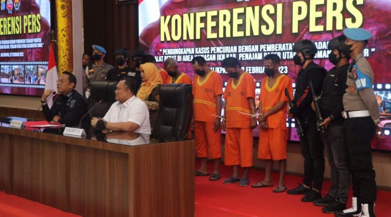 Polda Kaltim Ungkap Kasus Pencurian Onderdil Alat Berat di Kawasan IKN Nusantara