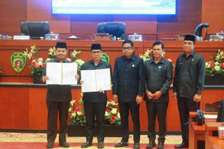 6 Raperda PPU Disahkan Menjadi Perda