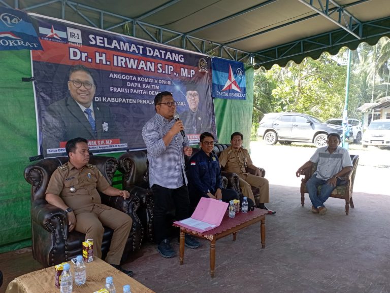 Datang ke PPU, Irwan Fecho Bawa Aspirasi Normalisasi DAS Tunan ke Pusat