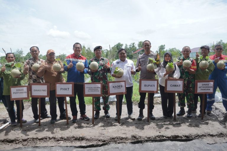 Kilang Pertamina Unit Balikpapan Resmi Luncurkan Program Kenari dengan Panen Bersama