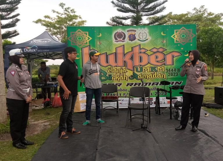 Satlantas Polres PPU Ajak Komunitas Motor Sosialisasi Kamseltibcarlantas