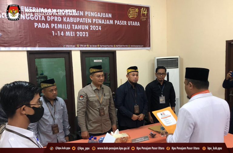 18 Partai di PPU Resmi Daftarkan Bacalegnya