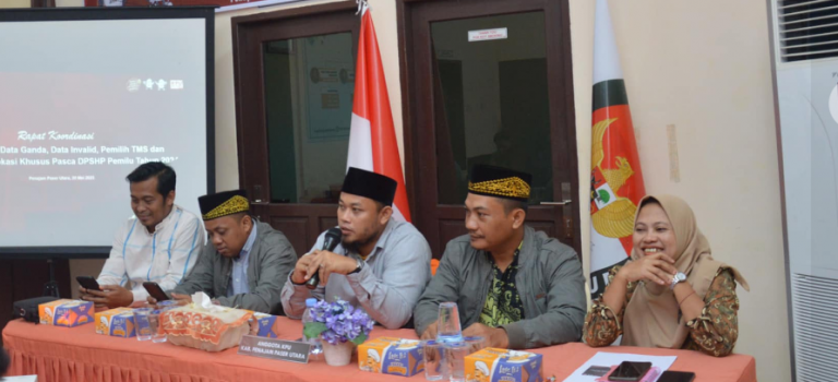 KPU PPU Verifikasi 401 Bacaleg, Ada Data Ganda