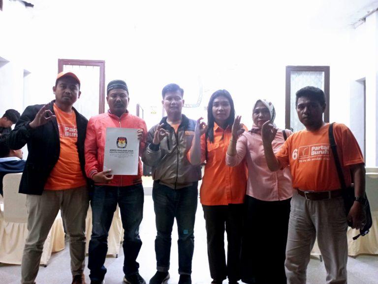Bacaleg Partai Buruh PPU Resmi Didaftarkan ke KPU