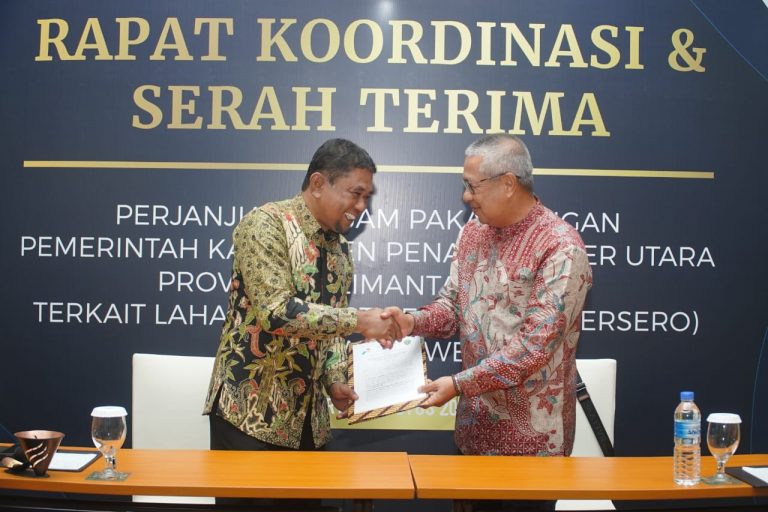 Akhirnya, Pemkab PPU Resmi Pinjam-Pakai Lahan Bendungan Lawe-Lawe dari Pertamina