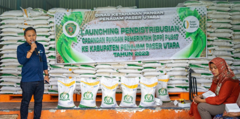 Tekan Stunting dan Dampak El-Nino, Bantuan 296 Ton Beras Disalurkan ke PPU