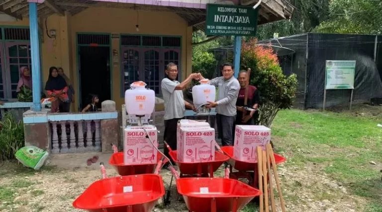 Polres PPU Beri Dukungan Petani PPU Jaga Ketahanan Pangan Daerah
