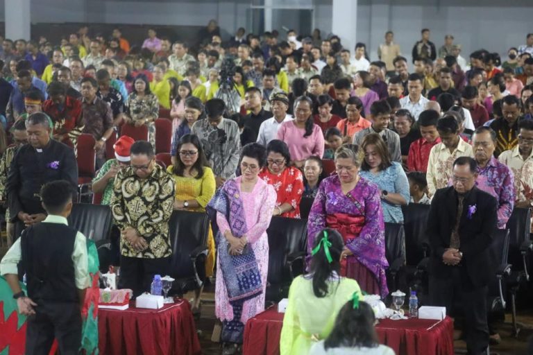 Ribuan Nasrani di PPU Rayakan Natal Oikumene 2023, Makmur; Perkuat Toleransi dan Kerukunan Menuju Daerah Maju