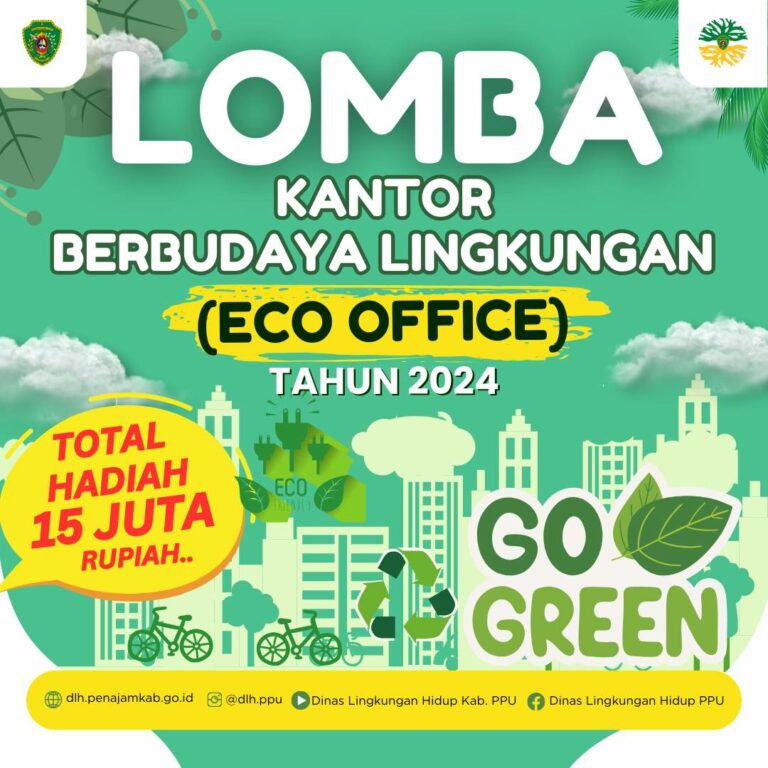 Sambut HUT Ke-22 PPU, DLH Gelar Lomba Eco Office untuk Seluruh OPD