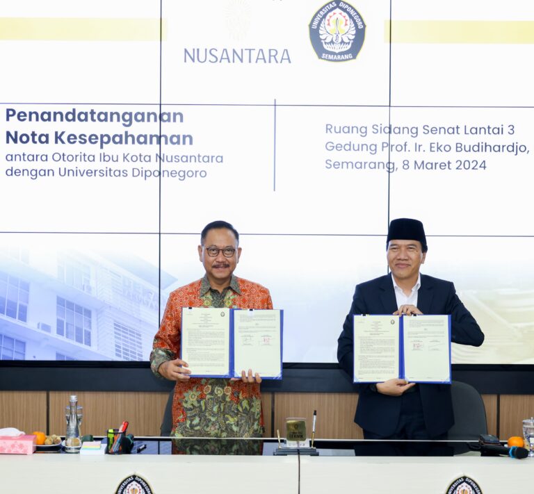 Otorita IKN dan Universitas Diponegoro Perkuat Kerjasama di Bidang Pendidikan