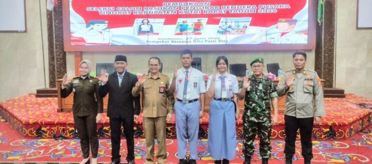 Ratusan Pelajar SMA-SMK Ikuti Seleksi Paskibraka di Kubar