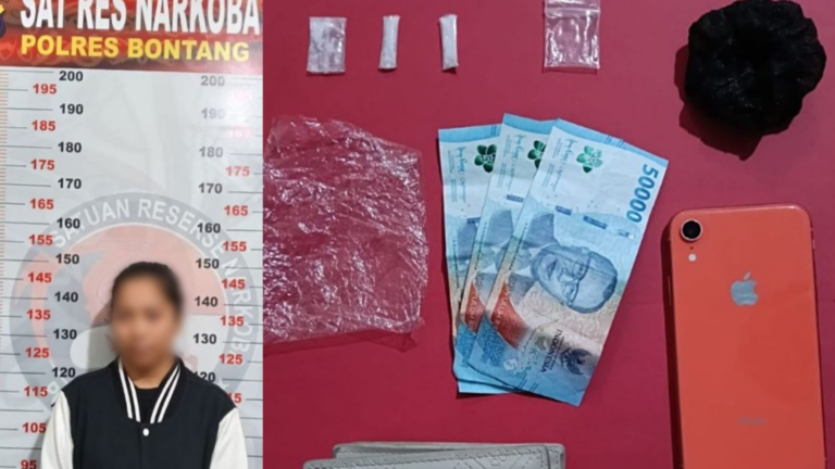 Satresnarkoba Polres Bontang Amankan iPhone dan Uang Tunai