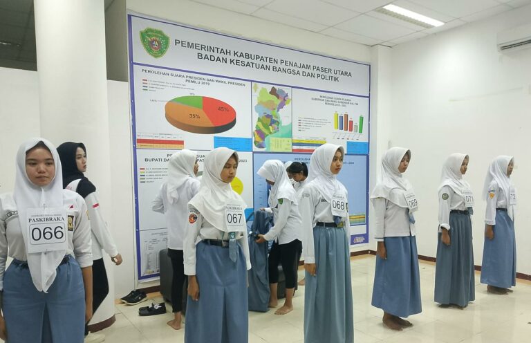 Seleksi Paskibraka PPU Masuk Tahap Parade dan PBB, 96 Peserta Bersaing ke Tahap Lanjutan