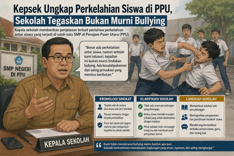 Sekolah Klarifikasi Kasus Siswa Gigit Kuping di PPU, Tegaskan Bukan Perundungan Sepihak
