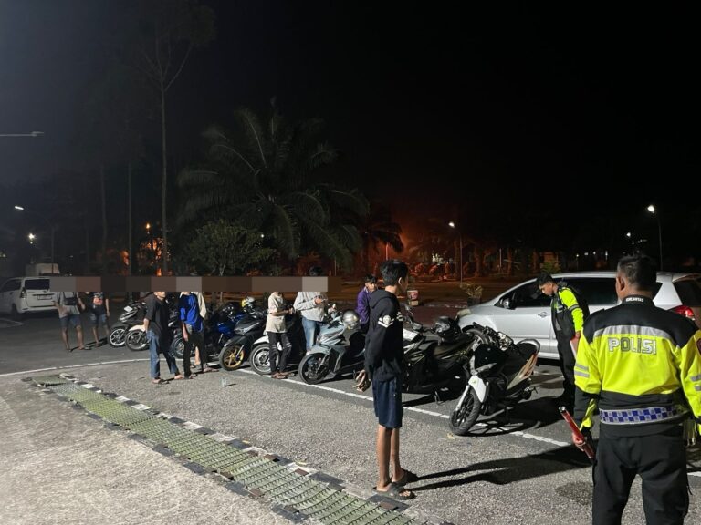 Balap Liar dan Knalpot Brong Ditindak, 20 Motor Disita di Satlantas PPU