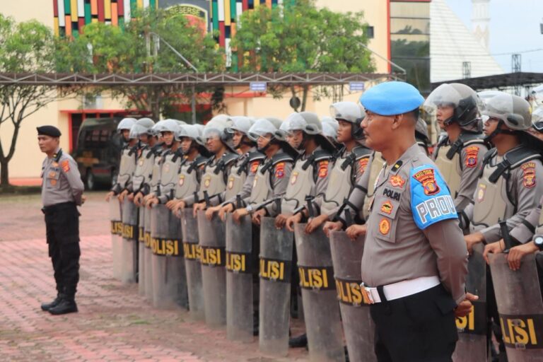 BKO dari Kutim Siap Jaga Stabilitas Kamtibmas Samarinda