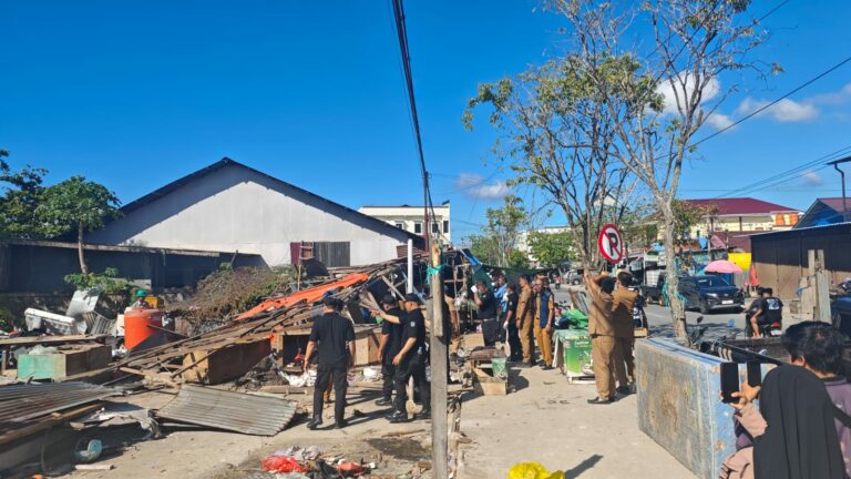 Pemkot Bontang Tata Kawasan Pasar Demi Kelancaran Proyek