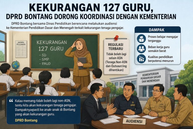DPRD dan Disdik Bontang Cari Solusi Krisis Tenaga Pengajar