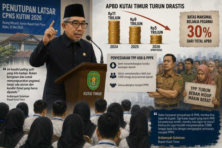 Ardiansyah Sebut 2026 Jadi Tahun Paling Berat bagi Keuangan Kutim