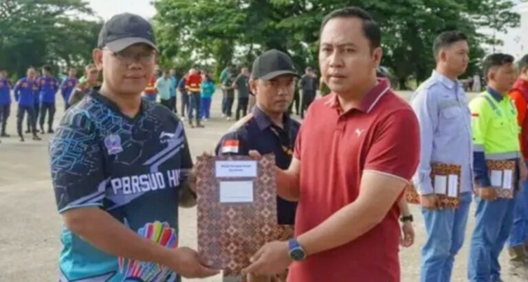 Gladi Kedaruratan Limbah B3 Digelar di Alun-Alun Itho Sendawar