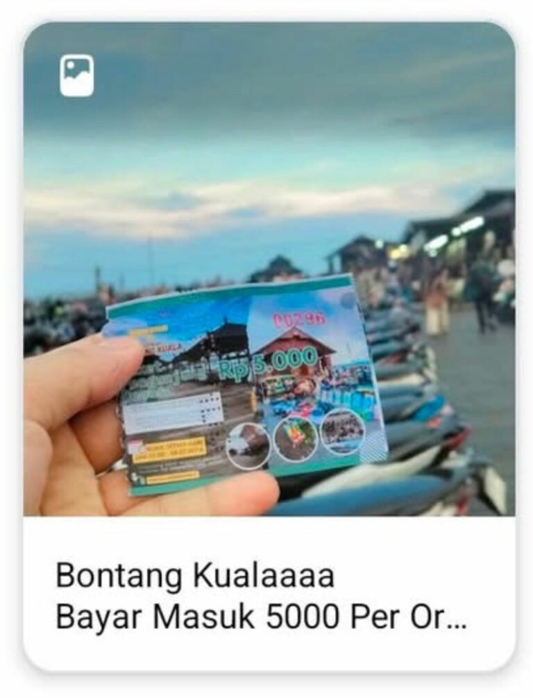 Warga Pertanyakan Besaran Retribusi Kawasan Bontang Kuala