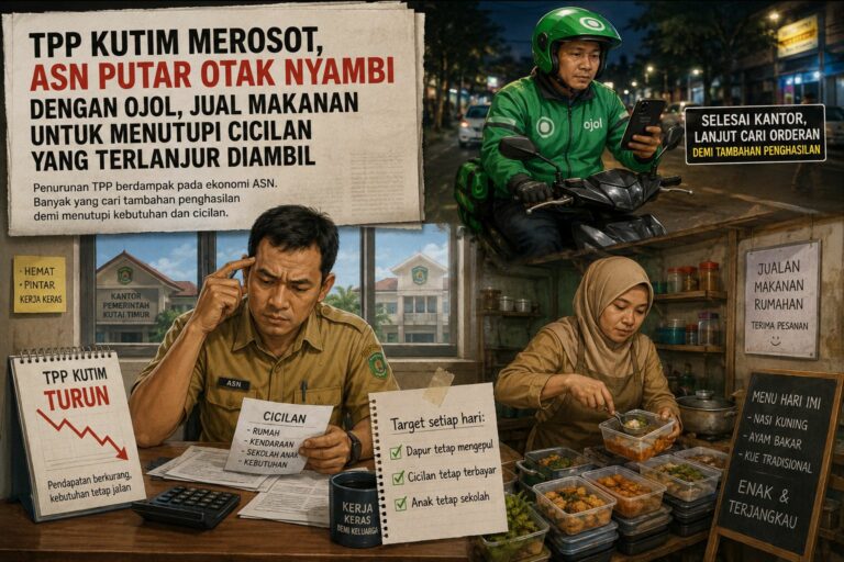 Tekanan Ekonomi Mulai Dirasakan ASN Kutim Akibat Penurunan TPP