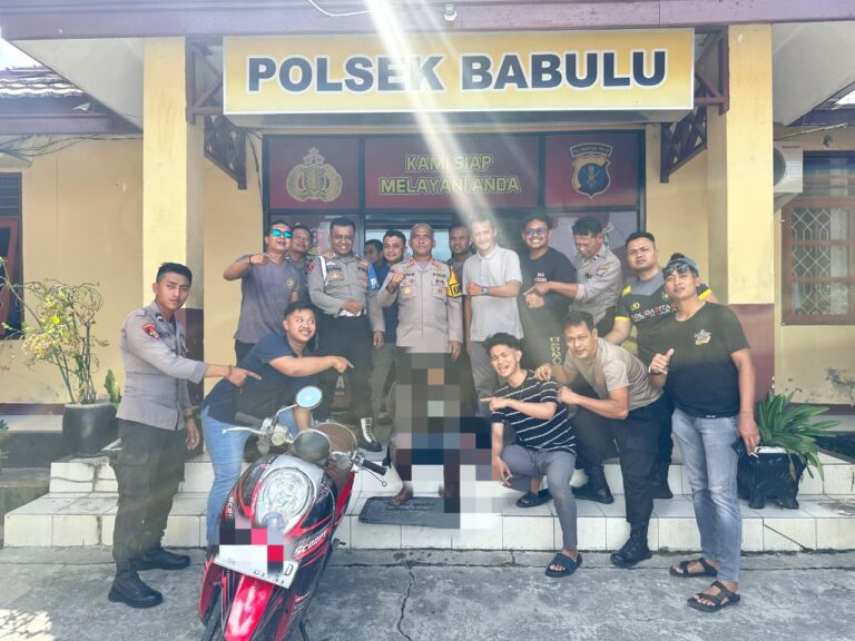 Viral di Medsos, Pencuri BBM di Pertashop Babulu Ditangkap Polisi