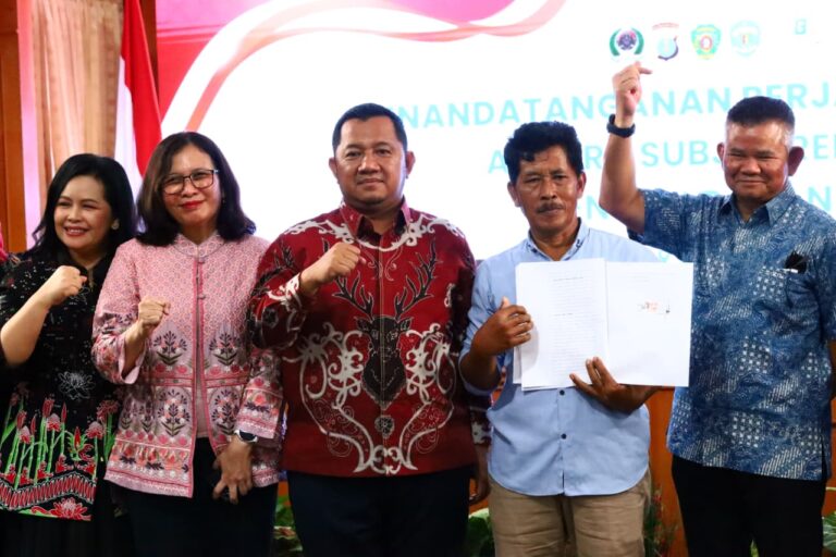 Badan Bank Tanah Teken Perjanjian Pemanfaatan Tanah, Pemkab PPU Dorong Pemanfaatan Tanah Masyarakat