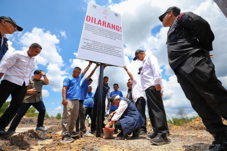 Otorita IKN Perketat Penindakan Tambang dan Aktivitas Ilegal di Kawasan Hutan