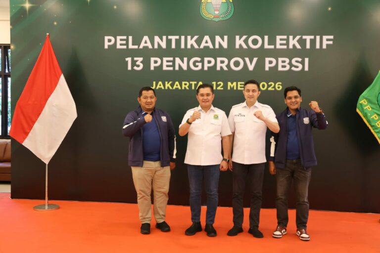 Mudyat Noor Resmi Dilantik Jadi Ketua PBSI Kaltim 2025–2029, Pembinaan Atlet Muda Jadi Prioritas