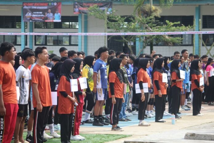 Anniversary ke-22 SMKN 1 PPU, SMAKENSA CUP 2 Jadi Ajang Voli Antarpelajar