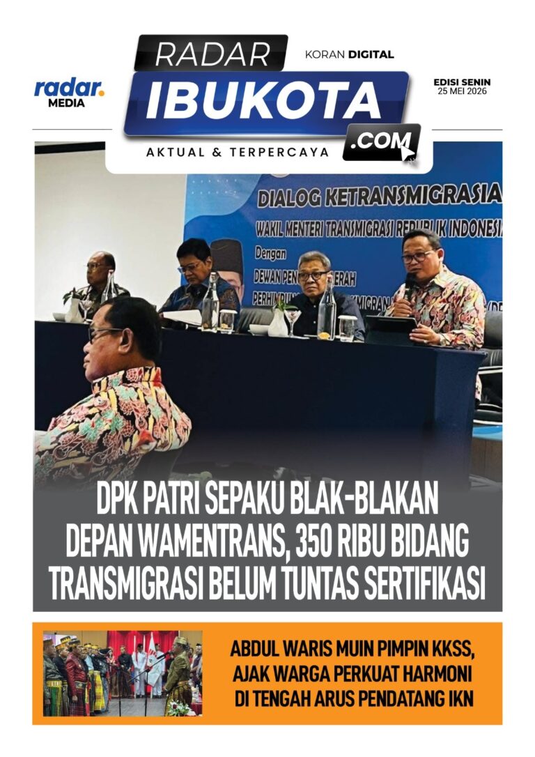DPK Patri Sepaku Blak-Blakan Depan Wamentrans, 350 Ribu Bidang Transmigrasi Belum Tuntas Sertifikasi