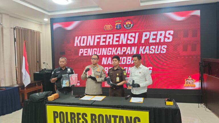 Polres Bontang Sita 854 Gram Sabu dari Dua Pelajar SMK, Pengendali Diduga Berinisial Emon