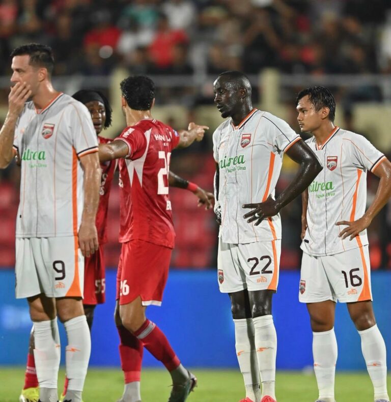 Big Match Persijap vs Borneo FC Berakhir Panas Tanpa Pemenang