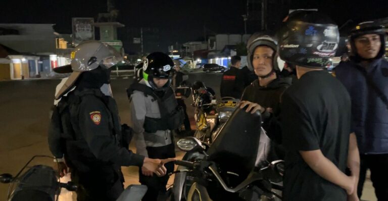 Polisi Bubarkan Balap Liar di Sangatta, 8 Pelaku Langsung Ditilang