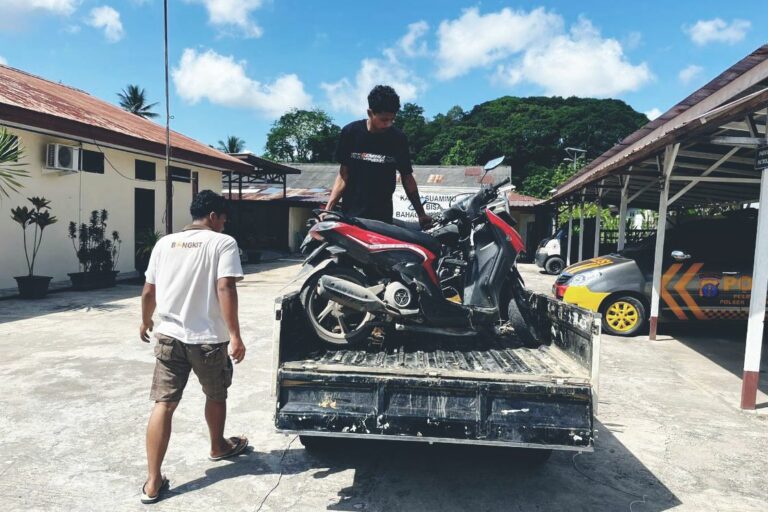 Polisi Kejar Pelaku Curanmor hingga Kalimantan Utara