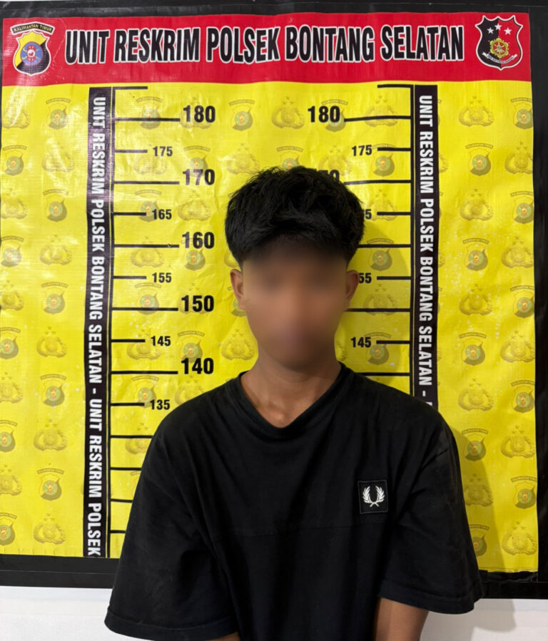 Unit Reskrim Polsek Bontang Selatan Ungkap Kasus Pencurian Motor