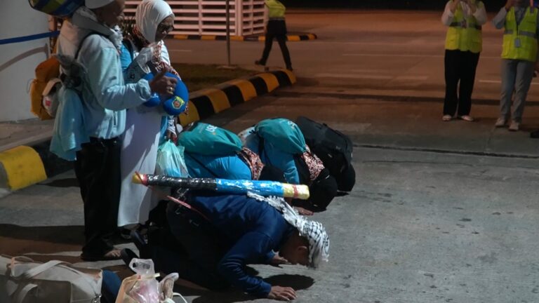Kloter 1 Embarkasi Balikpapan Tiba Setelah Rampungkan Ibadah Haji