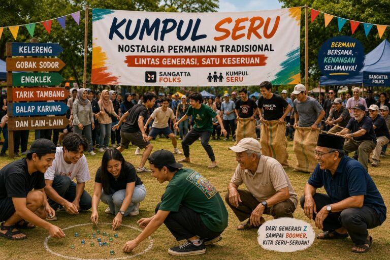 Sangatta Folks dan Nasib Baik Gelar Ajang Nostalgia Lintas Generasi